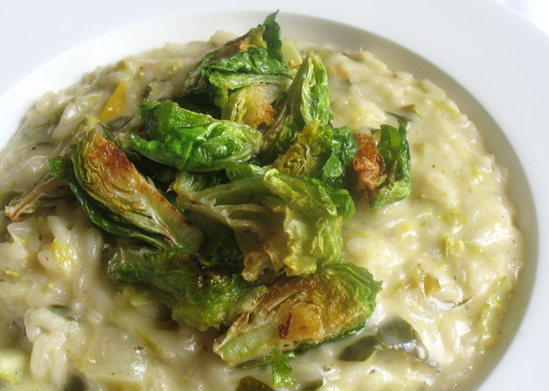 Brussels Sprouts Risotto | Lisa&amp;#39;s Kitchen | Vegetarian Recipes ...
