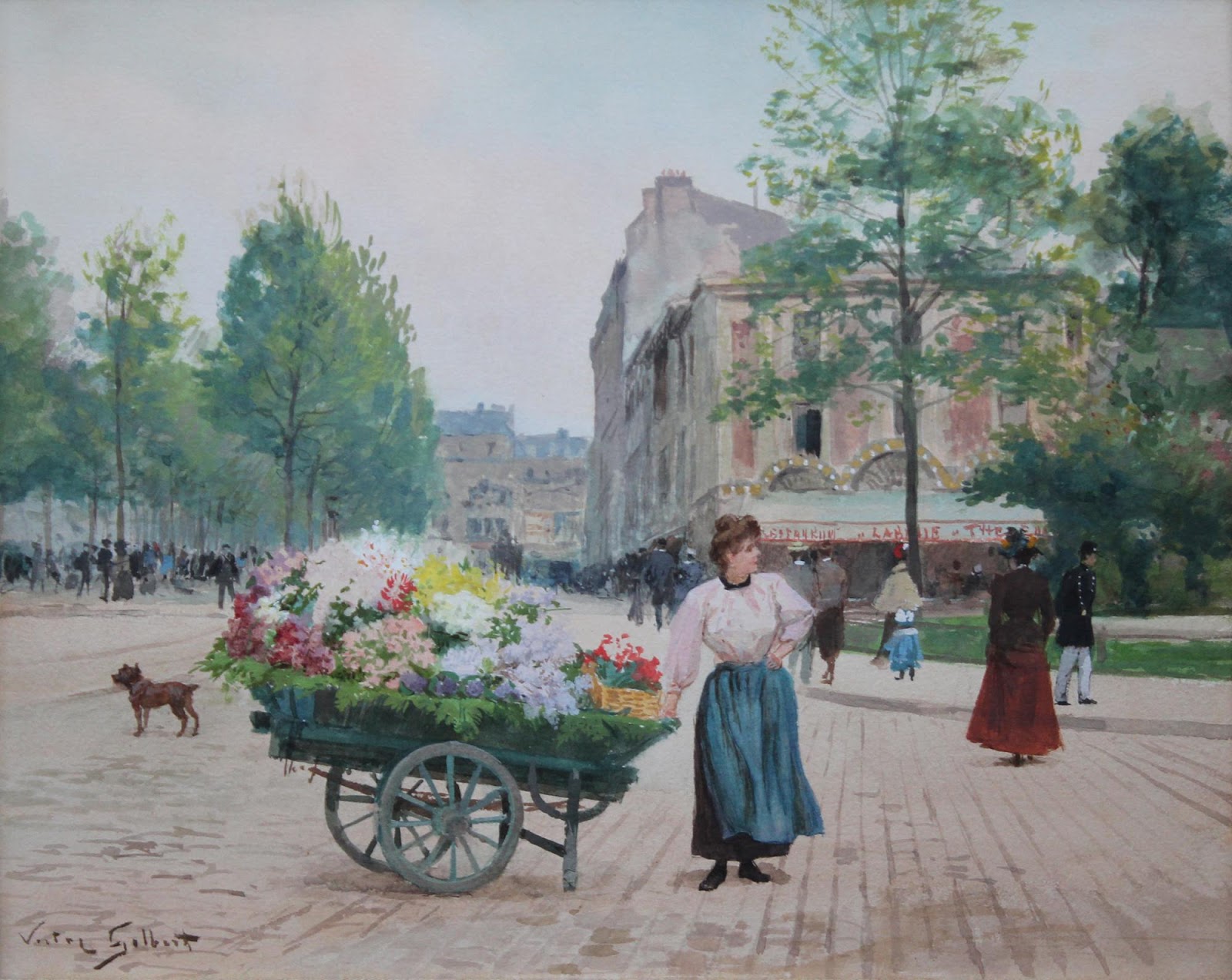 цветочница рассказ 8