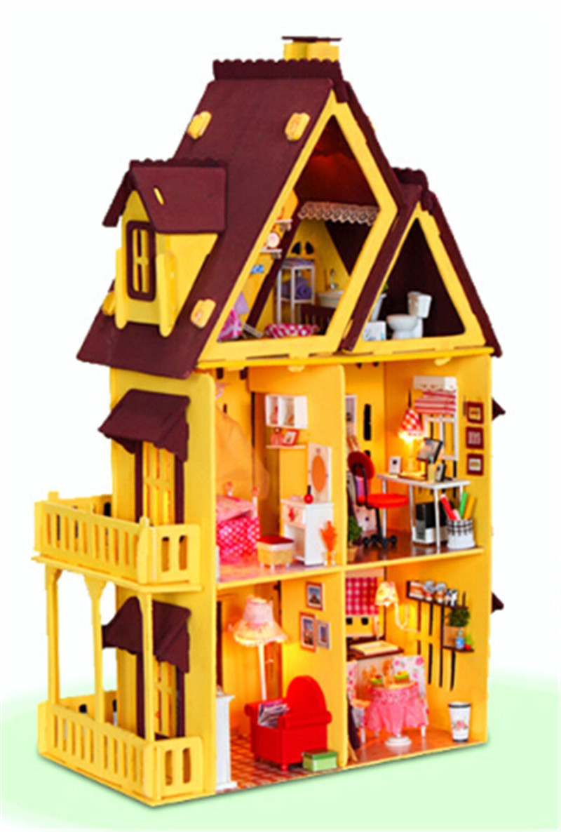Very Cute Wooden Barbie Furniture to Complete Your Girl’s Playroom