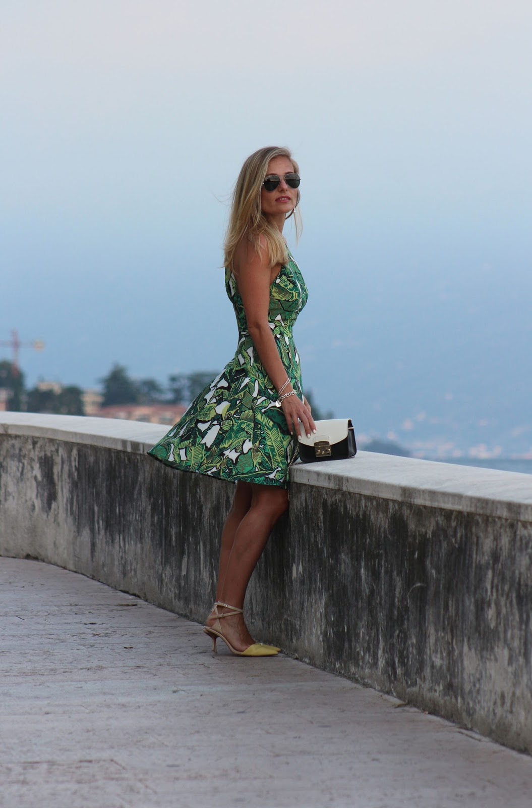 Eniwhere Fashion - SheIn Salò - Green dress
