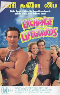 Alternate poster art for WET AND WILD SUMMER's alternate title, EXCHANGE LIFEGUARDS