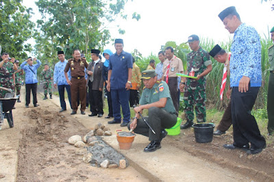 UPACARA PEMBUKAAN KARYA BHAKTI TNI GERBANG SUKOWATI KE-9  TAHUN 2016