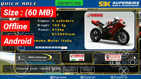(60 MB) Télécharger SBK: Superbike World Championship PPSSPP Android
