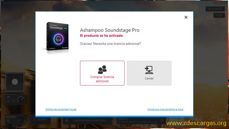 Ashampoo Soundstage Pro Full Español