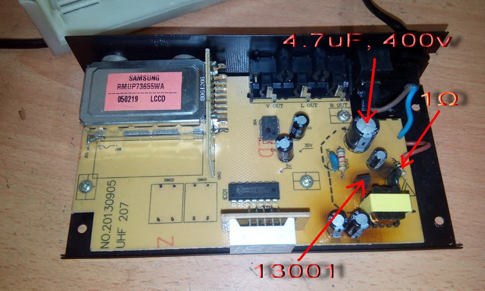 Life Begins at Forty YAGITENNA CH2169 RF modulator repair