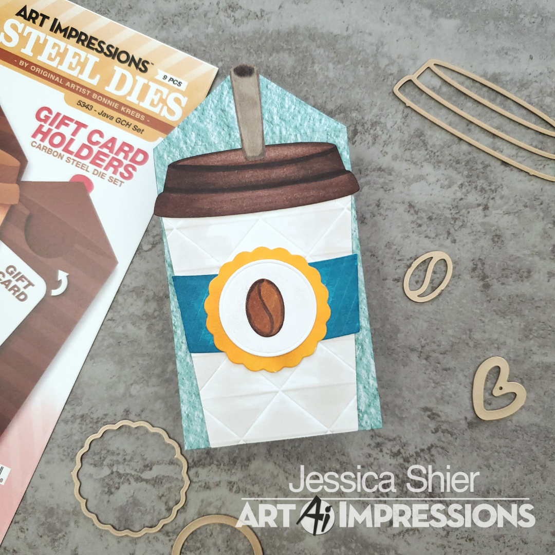Art Impressions Blog Java Gift Card Holder By Jessica Shier