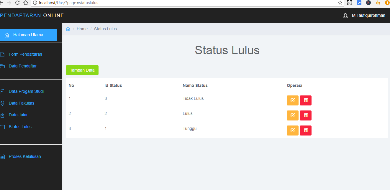 Aplikasi Penerimaan Siswa Baru Berbasis Web Gratis