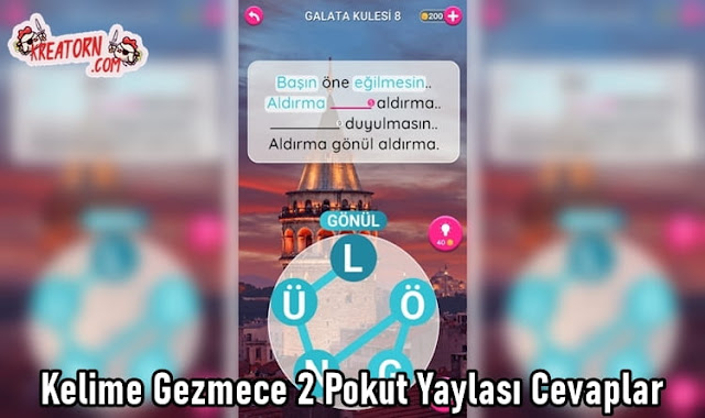 Kelime Gezmece 2 Bolu Cevaplari Kreatorn