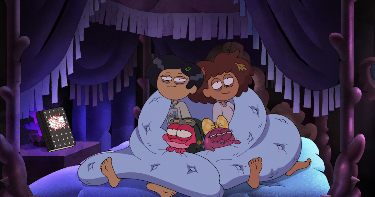Unfunny Guy Talks About Funny Show: Amphibia Review: The Sleepover to ...