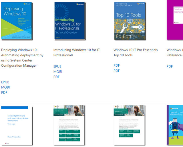 Más de 240 ebooks técnicos de Microsoft para descargar gratis