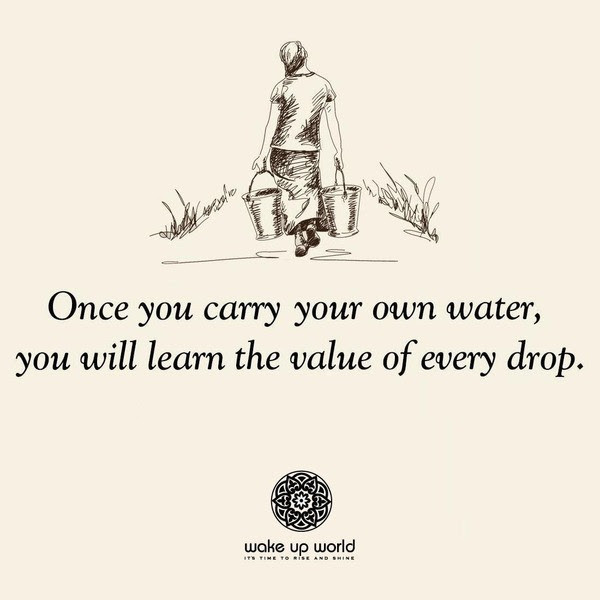 Bards and Tales Once you carry your own water