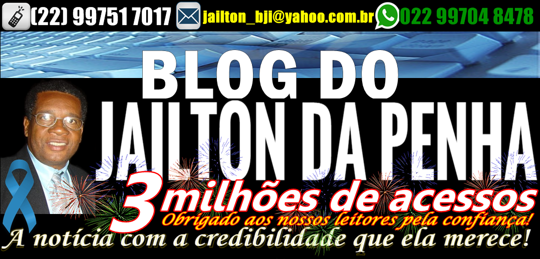 JAILTON DA PENHA: 3 MILHÕES DE ACESSOS DO BLOG DO JAILTON DA PENHA