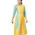 Vaamsi Women's crepe a-line Kurta