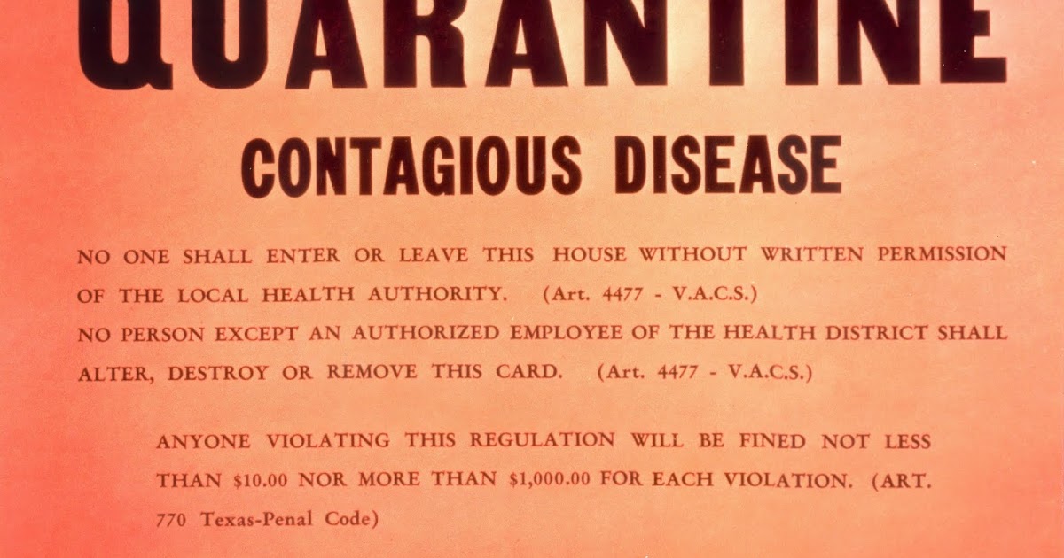 Where does the word quarantine come from?