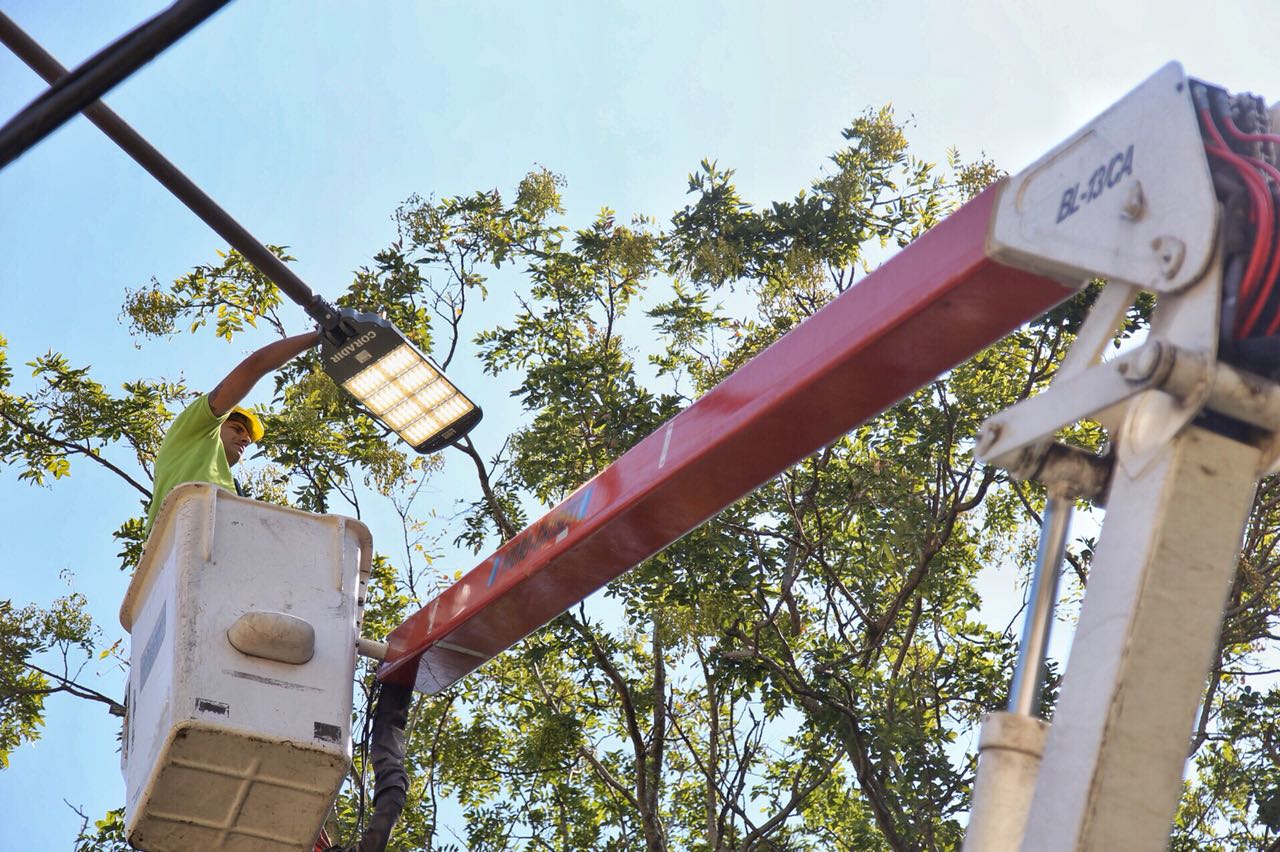 Más de 400 luminarias led en la vía pública QuilmesHoy