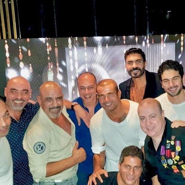 احتفال عيد ميلاد عمرو دياب احتفال عيد ميلاد عمرو دياب