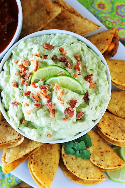 Guacamole Dip with Crumbled Bacon Image