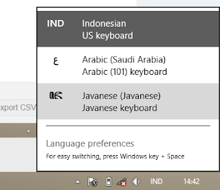 mengganti bahasa keyboard windows