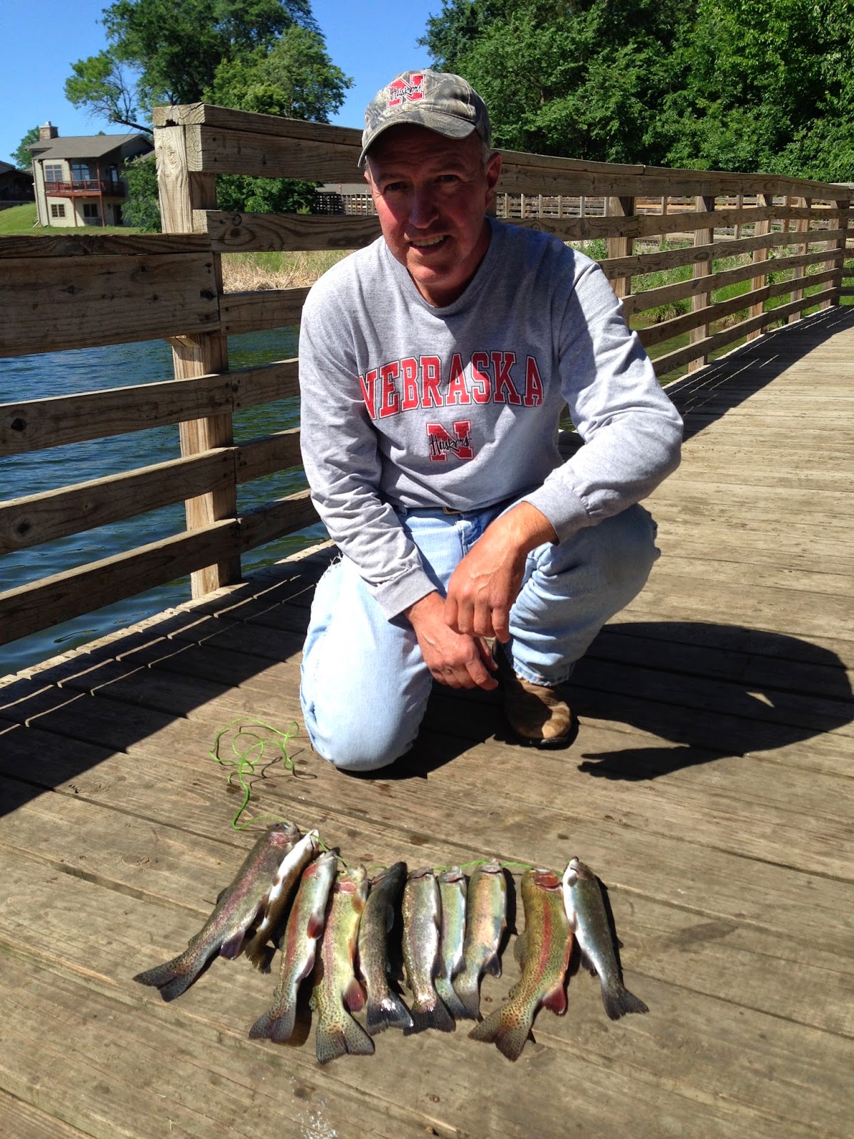 Rainbow Trout Fried in Lard