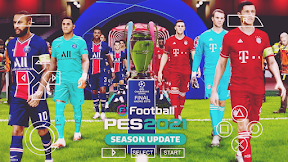 (600 Mo) PES 2020/2021 PPSSPP Chelito V8 UCL Edition Android Offline Meilleurs graphiques - Nouveau menu et transferts