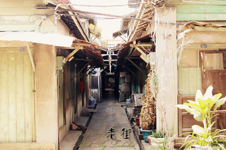 老古石街|台南信義街|老古石門|兌悅門|台灣府城大西門|集福宮|百年古井