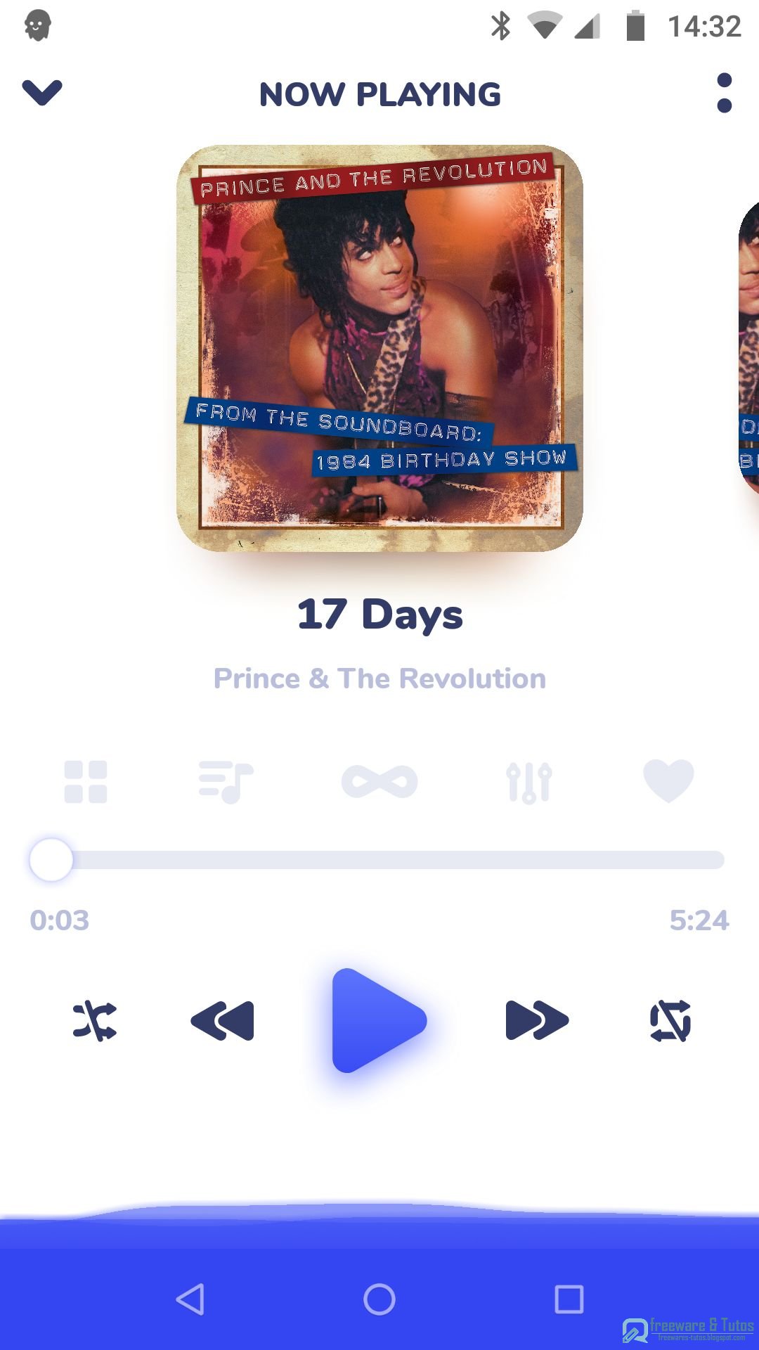 Nyx Music Player un élégant lecteur audio pour Android