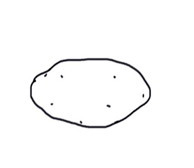 How-to-draw-potato
