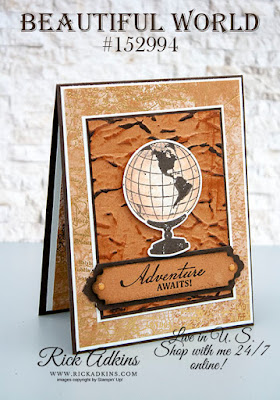 Beautiful World Bundle, World of Good Specialty Designer Series Paper, Manly Project, Rick Adkins, Stampin' Up!