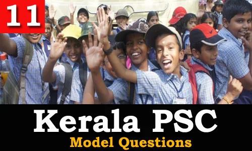 Kerala PSC - Model Questions English - 11