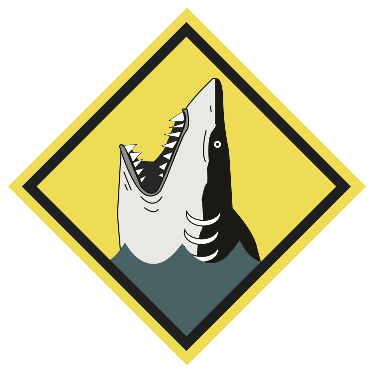 Printable Shark Warning Signs