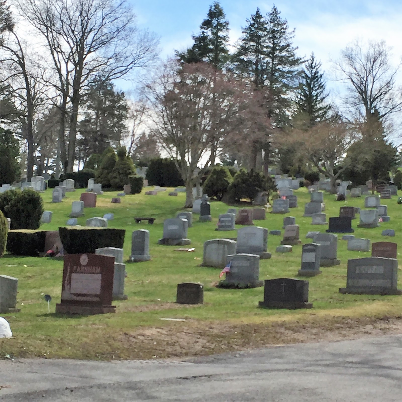 Souvenir Chronicles VALHALLA, NEW YORK KENSICO CEMETERY