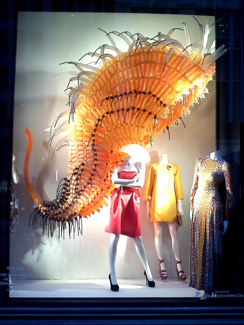 Jan Finnell is Over the Top: Bergdorf Goodman Windows Bring Spring to ...