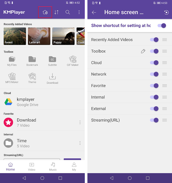 KMPlayer Official Blog: [ KMPlayer APP ] Create Your Own KMPlayer.