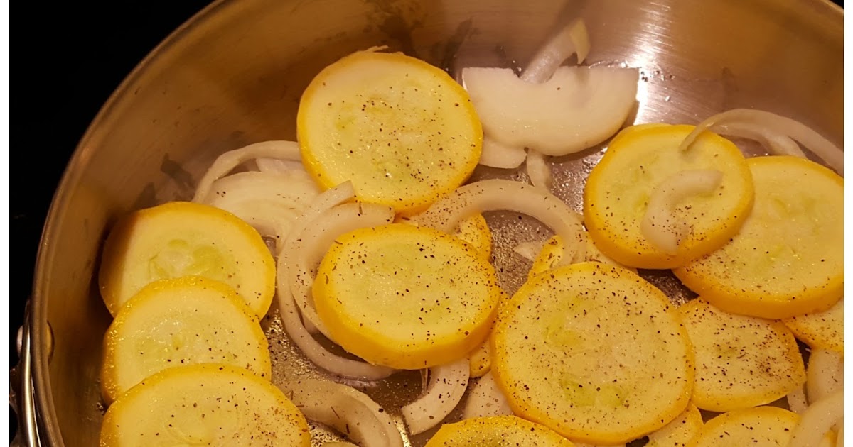Julia's Simply Southern Skillet Squash with Onions