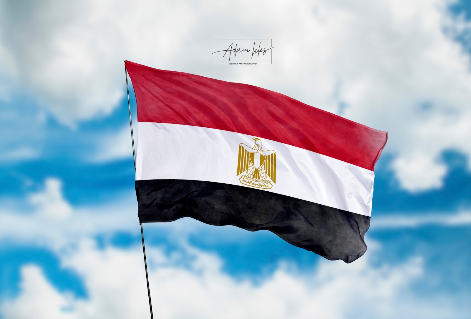 علم مصر الجديد
