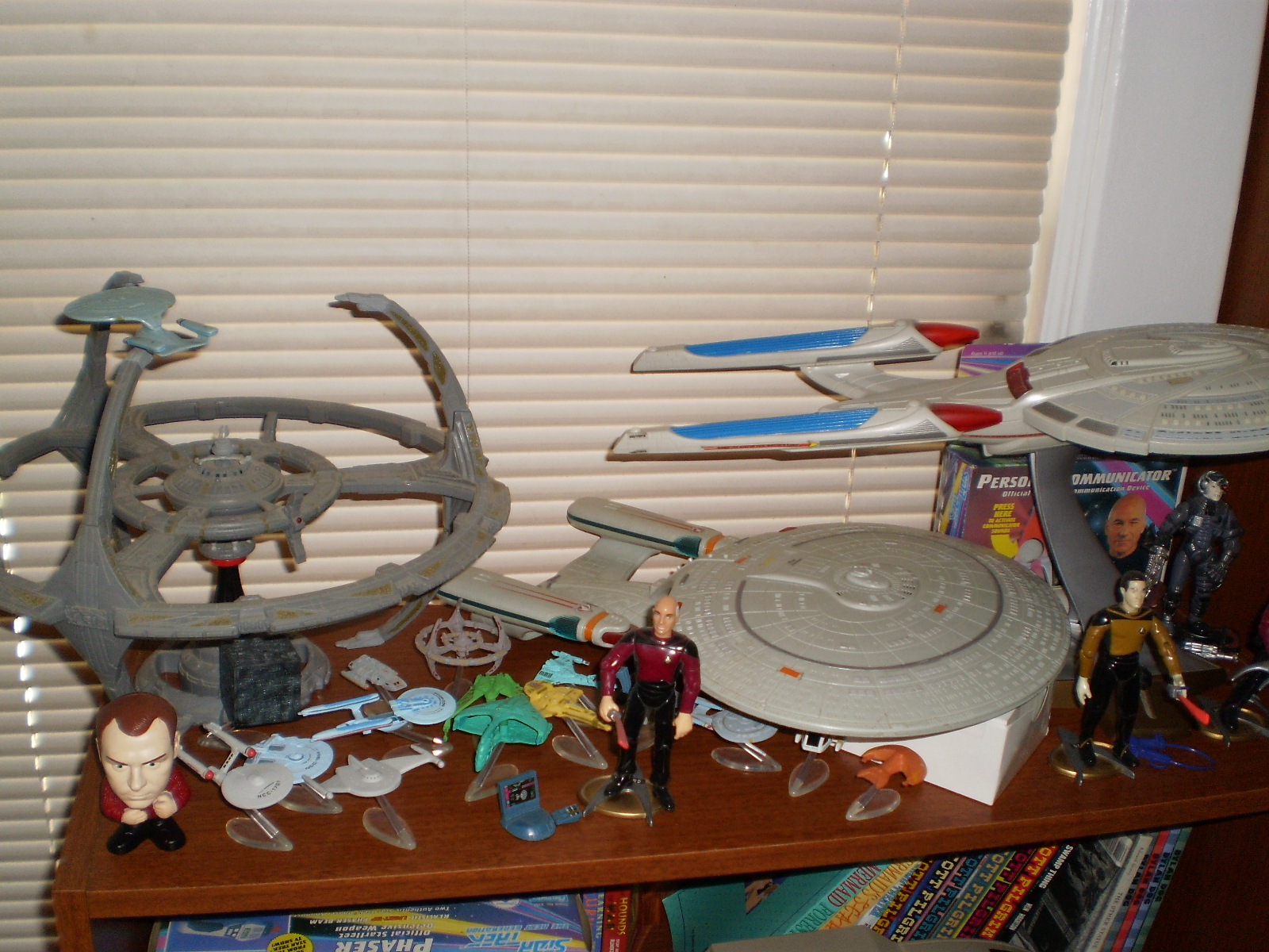 Random Verbosity Star Trek My Trek Toy Collection