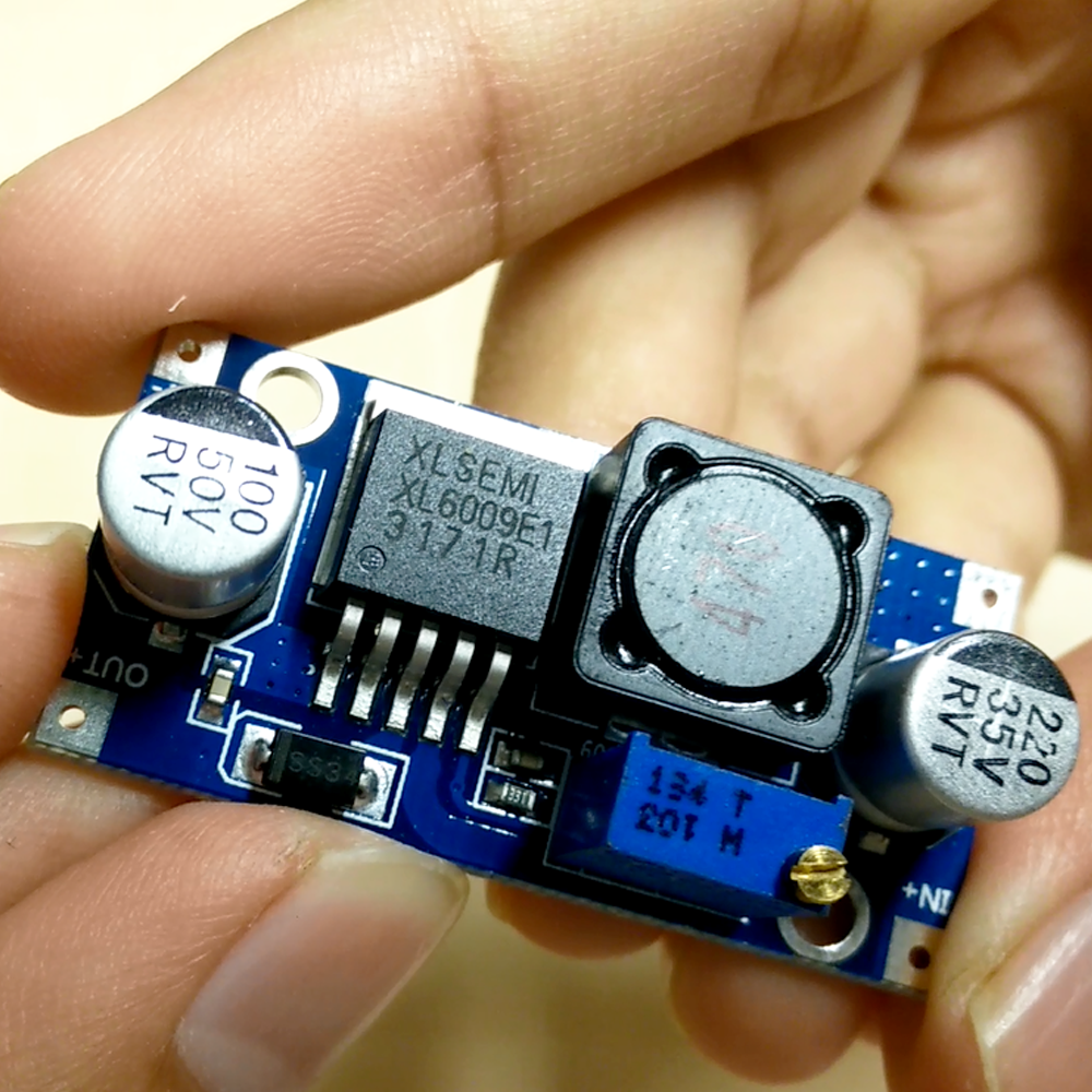 XL6009 DCDC Adjustable Step Up Voltage Booster Module Overview