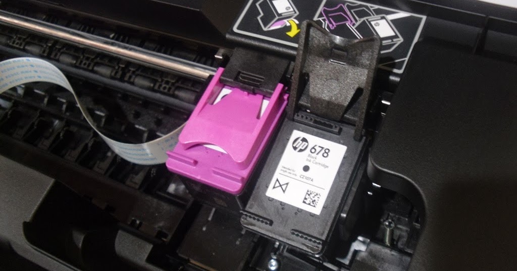 Cara memasang tinta printer hp