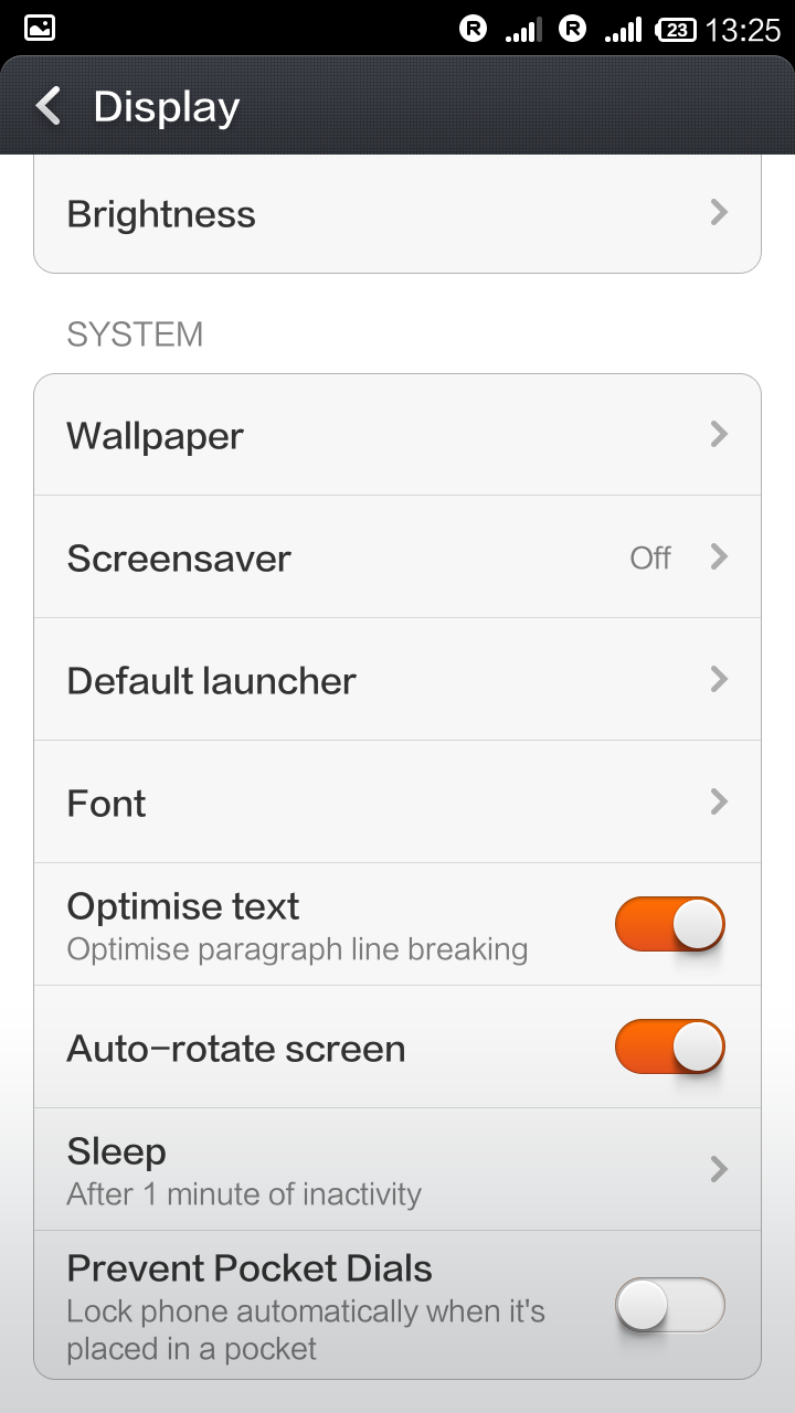 REDMI BROWSER SETTING visual data 6