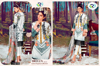R9 Designer Breeza Vol 2 Satin Cotton Pakistani Suits