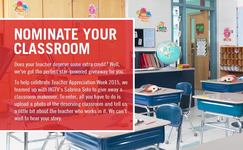 Teacher's Market Velcro Brand Classroom Makeover Contest