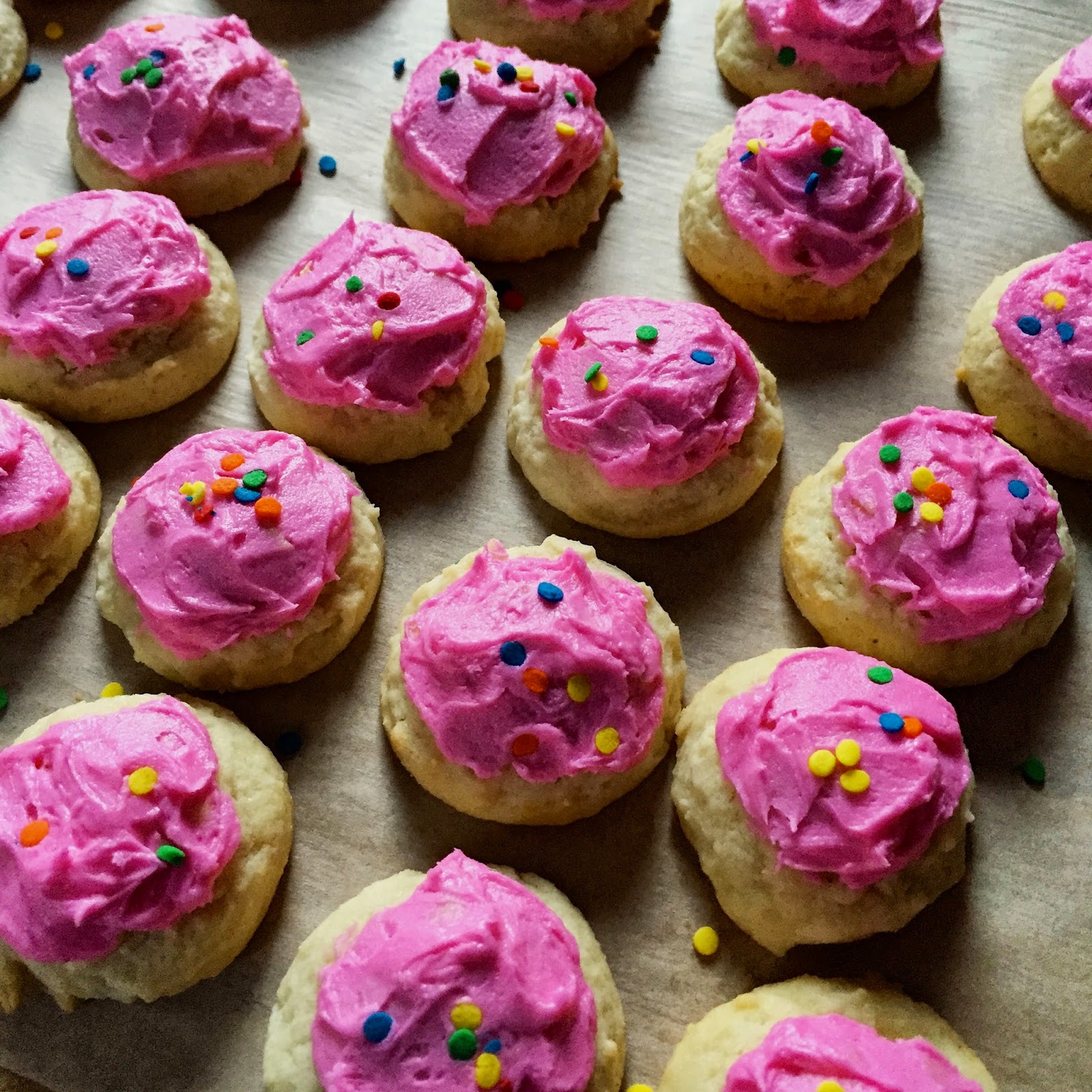 Heidi's Mix: Mini Soft Frosted Sugar Cookies