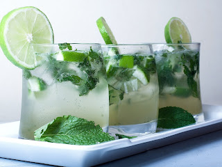 mint margarita drink picture 