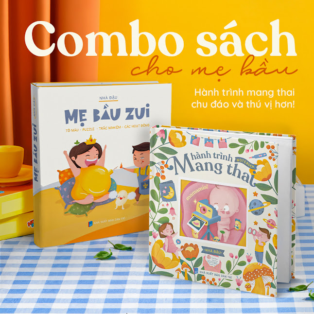 [A116] Mẹ Bầu Zui: Bộ sách thai giáo hay nhất cho Mẹ Bầu