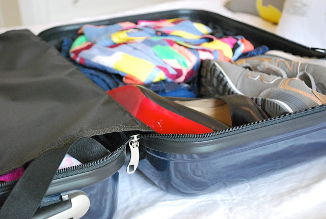 how to pack a carry-on, packing tips, travel, mark & graham carry-on spinner