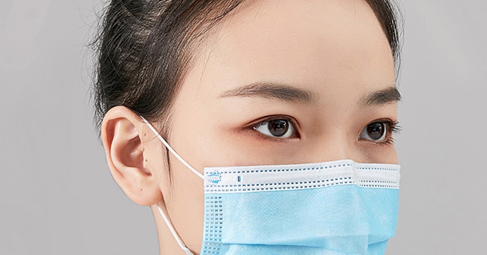 Threelayer Disposable Cover Face Mask Protect Dustproof Smog Pollen