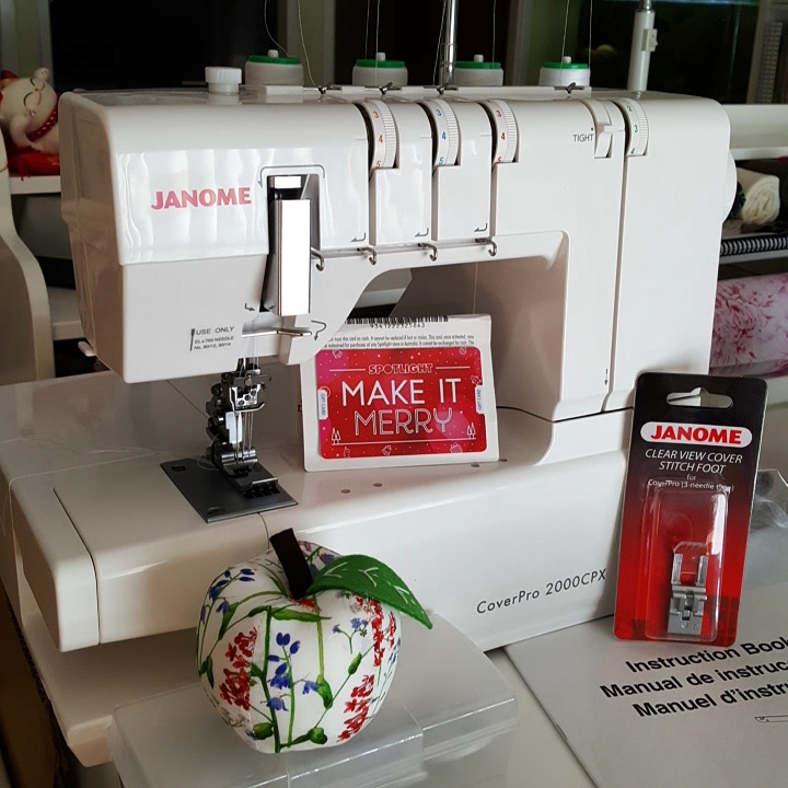 Sew, Jean Margaret Learning to use my New Cover Stitch Machine