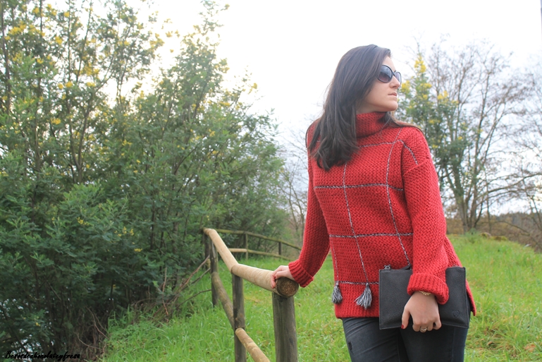 red-sweater
