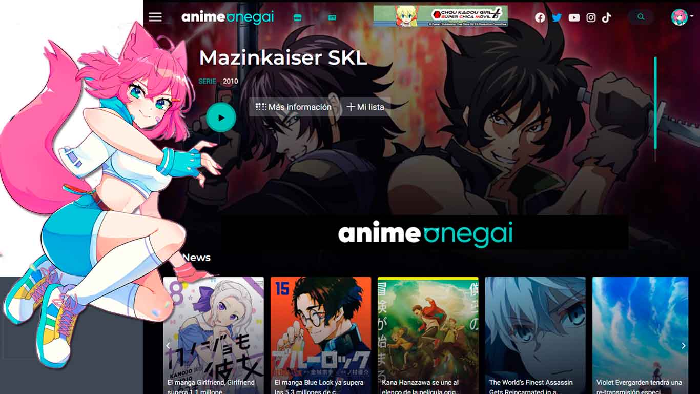 ANIME ONEGAI APP PARA ANDROID Y PC - Una de las Mejores Apps para ver Anime