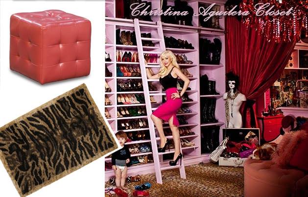 Glamorous Christina Aguilera boutique